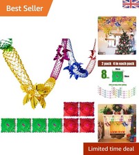 8pcs Foil Christmas Ceiling