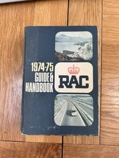 1974-75 RAC Guide & Handbook