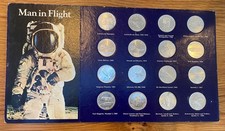 1970s Vintage Man in Flight