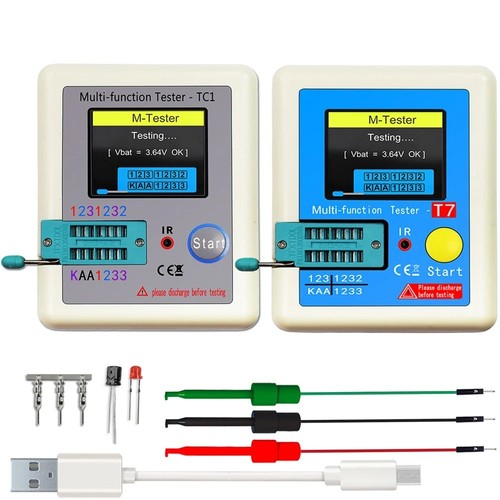 Lcr tc1 transistor tester - tester, tft