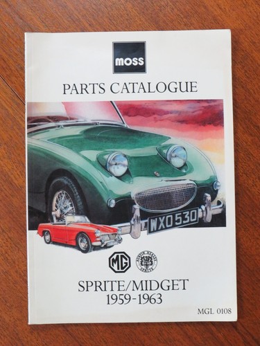 Moss parts catalogue - parts,