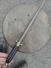 Emil Gustav Sharpening Steel with Wooden Handle Solingen Germany