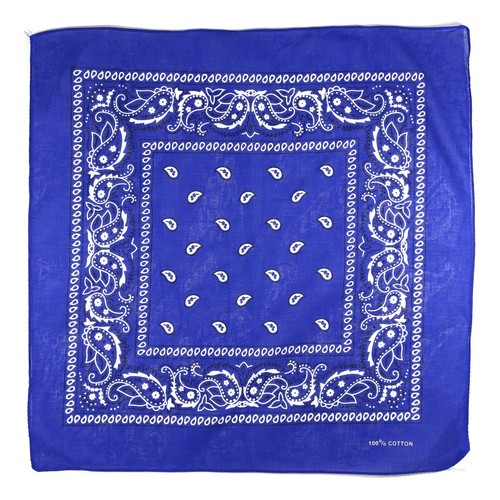 Paisley bandana face mask - bandana, neck