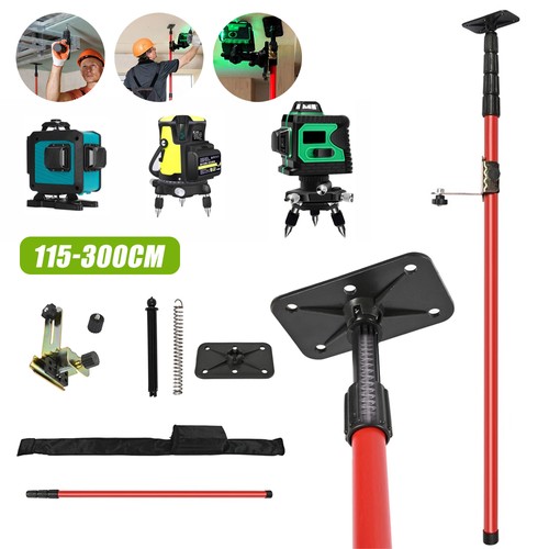 Telescoping pole laser level - laser,