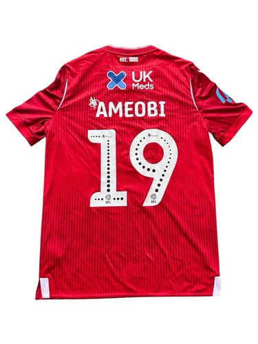 Original match worn - original, nottingham