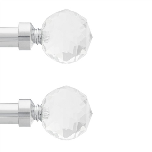 Pair curtain pole - pair, of