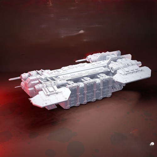 Grimdark samson freighter - samson,