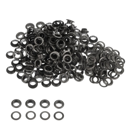 Brass eyelets with washers - eyelets,