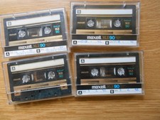 4 MAXELL XL II 90 TYPE 2 II