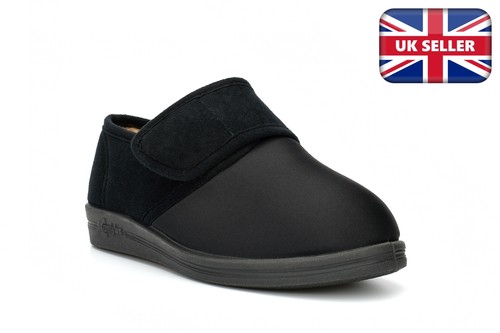 Womens wide fit slippers - fit,
