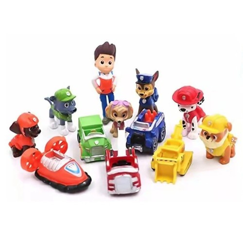 12pcs paw patrol action - 12pcs,