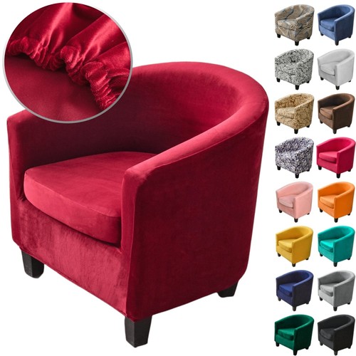 Velvet tub chair covers - velvet,