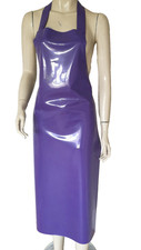 Latex Apron Shiny 0.4mm Rubber
