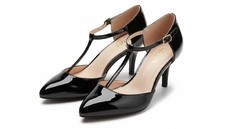 Women Heel Black Wedding Party