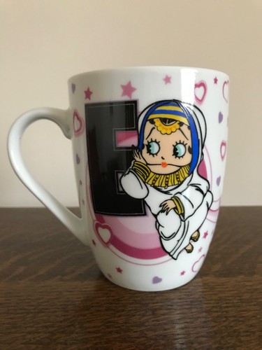 White betty boop china mug - boop,