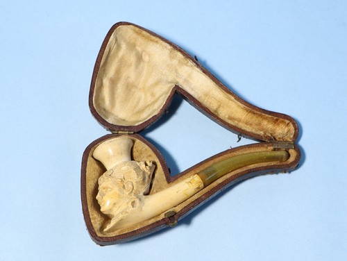 Antique lady head hand - antique,