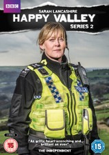 Happy Valley: Series 2 DVD (2016) Sarah Lancashire cert 15 2 discs Amazing Value