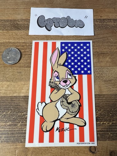 Vintage 2002 frank kozik bunny - frank,