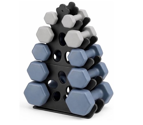 Dumbbell rack metal tier - dumbbell, 5-tier