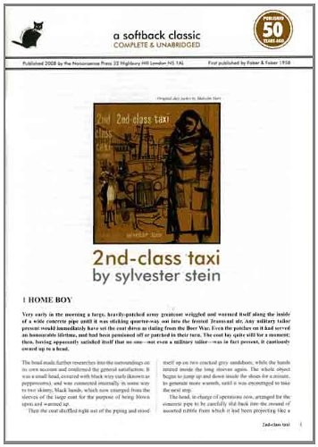 Second class taxi sylvester - second, taxi,sylvester