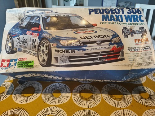 Tamiya peugeot 306 - peugeot, wrc