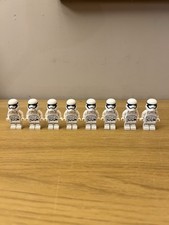 Lego Star Wars First Order Stormtrooper Minifigures, X8 Brand New