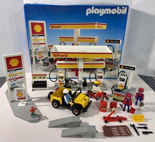 Vintage playmobil 3437 gas - vintage,