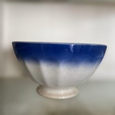 French Blue Coffee Mug Bowl