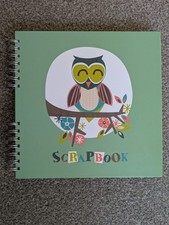 Green Owl Ringbinder Scrapbook