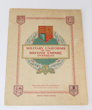 Military Uniforms British Empire Overseas Cigarette Card Album John Player Sons