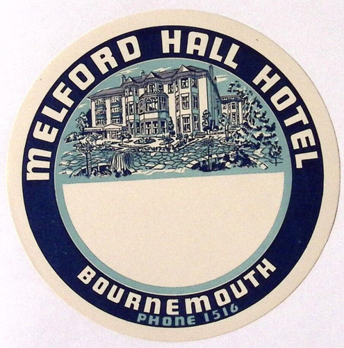 Vintage medford hall hotel - vintage,