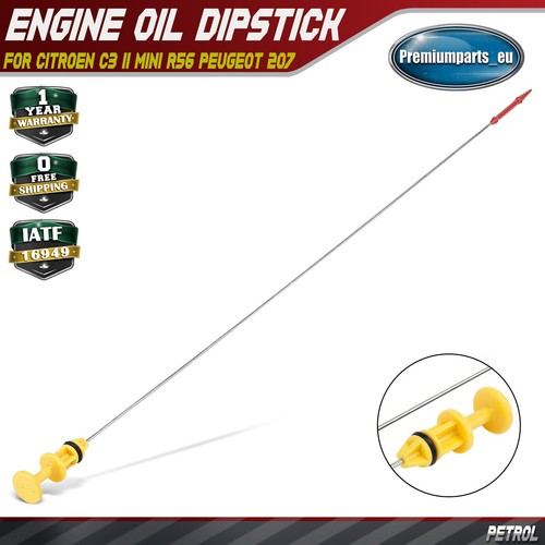 Engine oil dipstick level - engine,