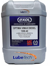 EXOL SEMI SYNTHETIC 10W/40 DIESEL ENGINE OIL 20 LITRES *****BEST SELLER***** 
