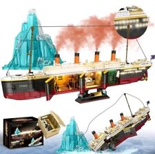 Titanic with Icebergs Building