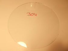 Replacement Round Flat Clock Dial Glass 280-315mm (11"-12") diameter 2mm Thick