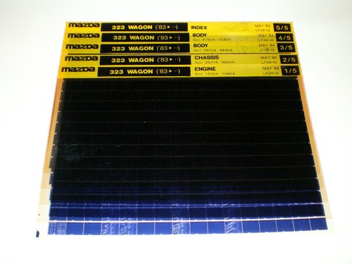 Microfiche spare parts catalog - spare,