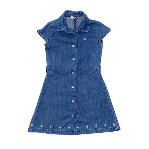 Gap girls denim dress with - denim,