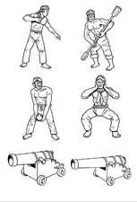 Hat Napoleonic Naval Cannon &