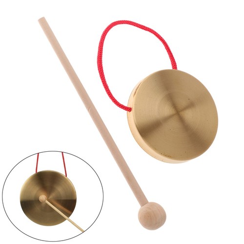 Metal hand gong traditional - gong,