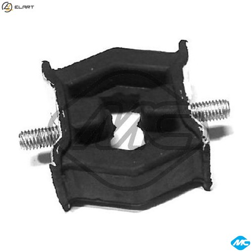 Rubber buffer muffler 02745 - rubber,