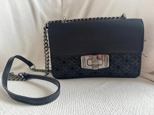 Zara black cross - body, bag