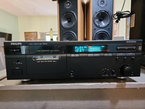 Philips fcr cassette deck - fcr-40,