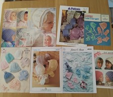  Knitting Pattern Job Lot Baby