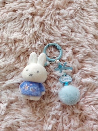 Blue cute flocked - flocked, miffy