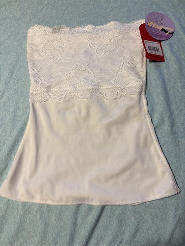 Size small white strapless - size,