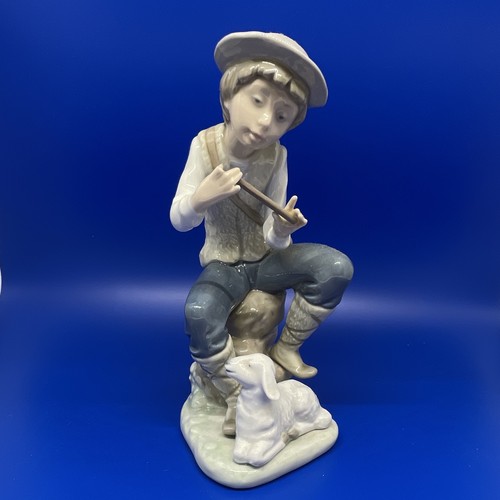 Nao lladró porcelain - by, boy