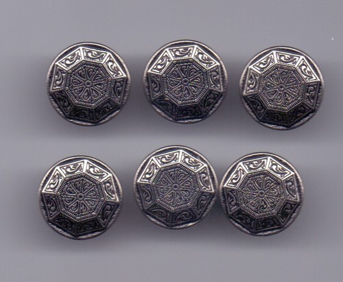 Vintage metal buttons - buttons,