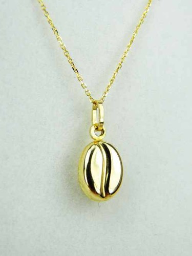 9ct yellow gold - gold, coffee