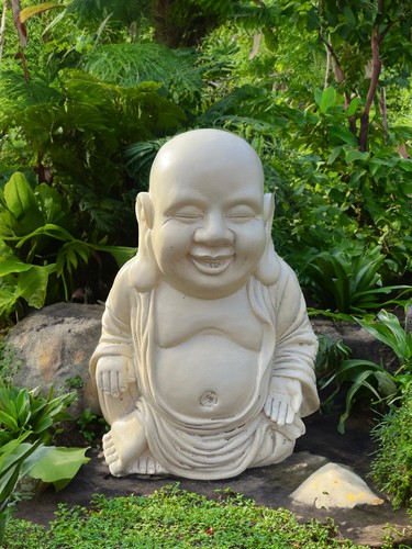 Fat smiling buddha - 12",