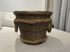 Rattan wicker large - , rope